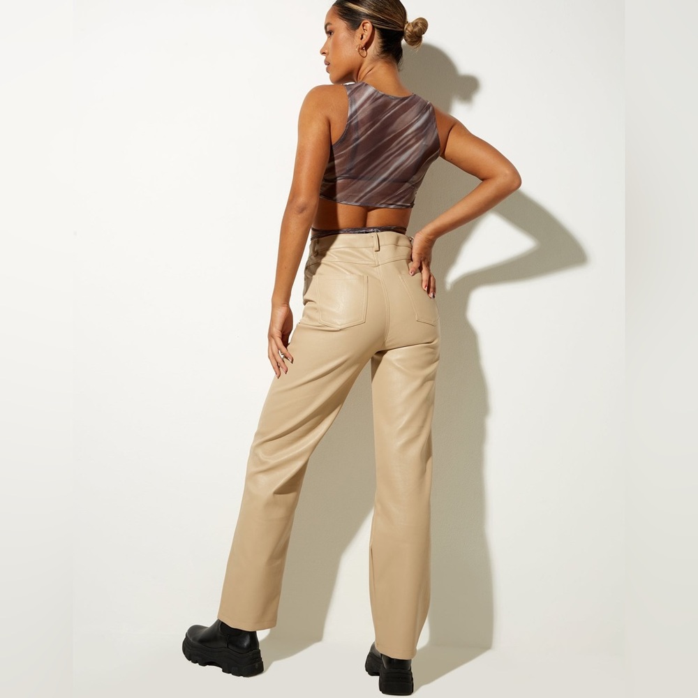 Motel Faux Leather Pants